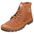 Palladium, Pampa Hi Wax, Sneaker unisex, Brown, 6 UK