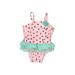 Cat & Jack One Piece Swimsuit: Pink Polka Dots Sporting & Activewear - Size 9 Month