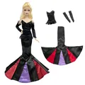 NK – robe de conte de fées pour Barbie 1 ensemble jupe haut moderne tenue de film + gants 1/6