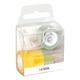 5er-Pack Deko-Klebebänder »Mini soft colour soft yellow« gelb, HEYDA, 1.2 cm