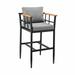 Armen Living Wiglaf 26 in. Outdoor Counter Stool