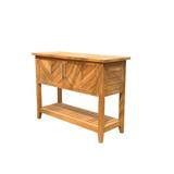 Grade A Teak Wood Outdoor Patio Ventura Teak Console Table