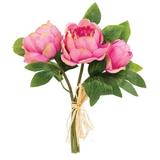 Pink Peony Bouquet - 10"H x 8"W