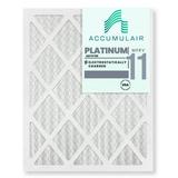 30x32x1 (Actual Size) Accumulair Platinum 1-Inch Filter (MERV 11) (4 Pack)
