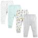 Hudson Baby Unisex Baby Cotton Pants and Leggings Yellow Safari 18-24 Months
