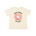 Inktastic Donut Worry Be Happy Pink Sprinkle Donut` Boys or Girls Toddler T-Shirt