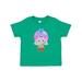 Inktastic Cute Baby Elephant in a Pink Hot Air Balloon Boys or Girls Baby T-Shirt