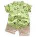 Baby Tops+Pants Dinosaur T-shirt Outfits Toddler Cartoon Set Kids Boys Boys Outfits&Set