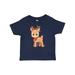 Inktastic Cute Christmas Reindeer with Christmas Lights Boys or Girls Baby T-Shirt