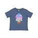 Inktastic Cute Baby Elephant in a Pink Hot Air Balloon Boys or Girls Baby T-Shirt
