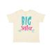 Inktastic Big Sister Older Sister Arrow - Blue Pink Girls Toddler T-Shirt