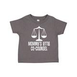 Inktastic Lawyer Mommy Little Co Counsel Boys or Girls Toddler T-Shirt