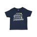 Inktastic Love Doesnt Count Chromosomes with Yellow and Blue Ribbon Boys or Girls Baby T-Shirt