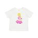 Inktastic Cute Princess Blonde Hair Princess In Pink Dress Girls Baby T-Shirt