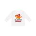 Inktastic Big Brother Cute Red and Orange Dragon Boys Long Sleeve Toddler T-Shirt