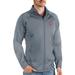 Men's Antigua Steel USMNT Links Full-Zip Golf Jacket