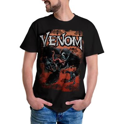 Men's Big & Tall Marvel® Comic Graphic Tee by Marvel in Venom (Size 2XL)