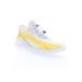 Women's Travelbound Walking Shoe Sneaker by Propet in White Lemon (Size 9 1/2 M)