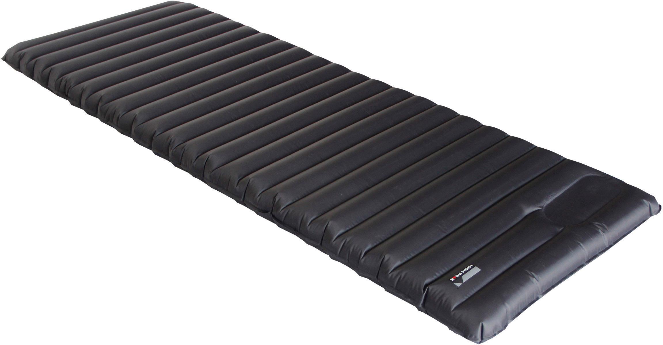 Trekkingmatte HIGH PEAK "Dayton XL", grau, Isomatten, B/H/L: 70cm x 10cm x 197cm, Polyester, B:70cm H:10cm L:197cm