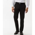 Anzughose BRAX "Style ENRICO" Gr. 50, Normalgrößen, schwarz Herren Hosen Anzughosen