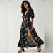 Free People Dresses | Free People String Of Hearts Dress Size M Cutout Maxi Dress | Color: Blue | Size: Xs