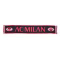AC Milan Unisex Offizieller Jacquard-Schal Mailand, schwarz/rot, Einheitsgröße, MIL 2257