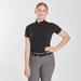 SmartTherapy ThermoBalance Ceramic Short Sleeve 1/4 Zip Top - S - Black - Smartpak