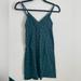 Brandy Melville Dresses | Brandy Melville Bodycon Green Mini Dress | Color: Green | Size: S/M