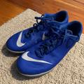 Nike Shoes | Nike Indoor Soccer Shoes | Color: Blue/Silver | Size: 8.5