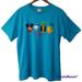 Disney Shirts | Disney Shopping Vintage Vtg Turquoise Blue Tshirt Tee Shirt Large L Lg Mickey | Color: Blue | Size: L