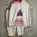 Disney Sweaters | Disney Women's Hoodie And Sweatpants Walt Disney World Retro Stripe Two Piece | Color: Purple/White | Size: Xl