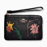 Coach Bags | Coach X Jean-Michel Basquiat Corner Zip Wristlet | Color: Black | Size: Os