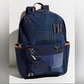 Free People Bags | Free People Prep Patch Backpack Nwot | Color: Blue/Tan | Size: Os