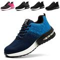 Baofular Safety Trainers Men Womens Steel Toe Cap Trainers Lightweight Comfortable Safety Shoes Work Trainers Non Slip & Breathable Blue 11 UK 45 EU 275
