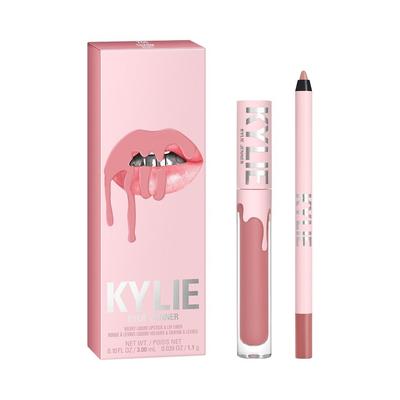 KYLIE COSMETICS Velvet Lip Kit Make-up Set 705 Charm Rosegold Image