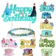 Décoration de gâteau de princesse Disney LED plus riche Raiponce Aurore Jasmine Grenouille