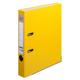 Herlitz 9942640 Ordner maX.file protect A4 5cm gelb, PP-Kunststoffbezug/Papier hellgr.besch. 5er Packung