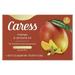 Caress Bar Soap for Women Mango & Almond for Dry Skin 3.75 oz 4 Bath Bars