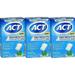 ACT Dry Mouth GUM w/ XYLITOL Sugar-Free Mint 20 ct ( 3 boxes )