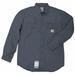 CARHARTT FRS160-DNY 3XL REG Carhartt Flame Resistant Collared Shirt, Navy,