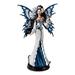 The Bradford Exchange Nene Thomas Enchanted Twilight Glass Mosaic Fairy Sculpture