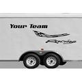 Custom Sign Your Team Name Racing Trailer Decals Stickers Mural