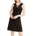 J. Crew Dresses | Brand New J. Crew Black Linen Lace-Up Dress - Size 6 | Color: Black | Size: 6