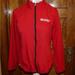 Adidas Jackets & Coats | Golf Channel Logo Adidas Jacket Women S Red Fullzip Windbreaker Lightweight Golf | Color: Red | Size: S