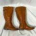 American Eagle Outfitters Shoes | American Eagle 18” Brown Riding Boots - Size 9.5w | Color: Brown/Tan | Size: 9.5w