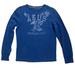 American Eagle Outfitters Shirts | American Eagle Outfitters, Long Sleeve Knit Shirt A Aeus Big Eagle On Chest | Color: Blue | Size: M