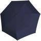 Taschenregenschirm DOPPLER "Fiber Fun uni, navy" blau (navy) Regenschirme Taschenschirme