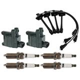 1997-2001 Toyota Camry Ignition Coil Spark Plug and Wire Set - TRQ TKA06213