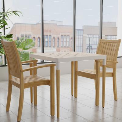 Rain Forest Free Teak Bistro Set