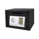 Security Safe Box with Digital PIN Code, Easy Installation Cabinet Home Drop Slot Safe with Pre-drilled Holes, 0.56 Cubic Feet/ 16L Safety Key Lock for Home Business Office Hotel Money, Black